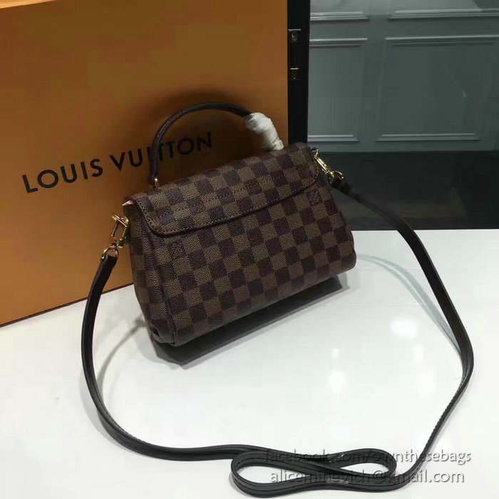Louis Vuitton Damier Ebene Canvas Croisette Bag N53000