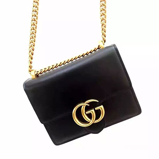 Gucci GG Marmont Leather Shoulder Bag 431384