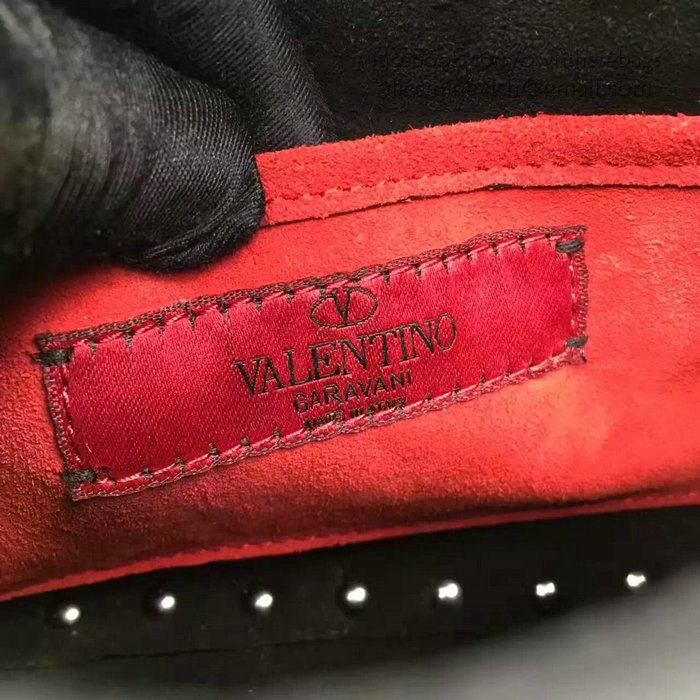Valentino Garavani Rockstud Spike Small Bag Black Calfskin V281110