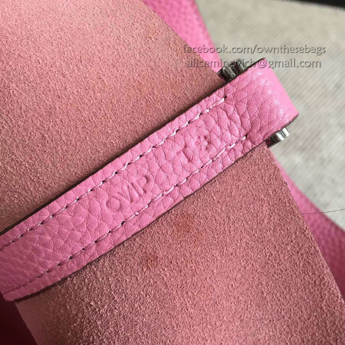 Hermes Picotin Lock 22 Tote Bag Togo Leather Pink HP1112