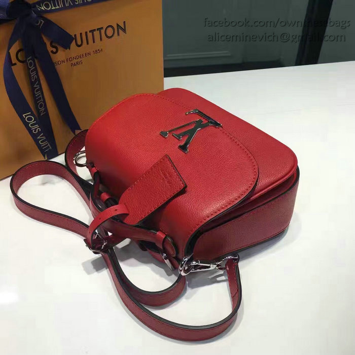 Louis Vuitton Grained Leather Neo Vivienne Red M54060