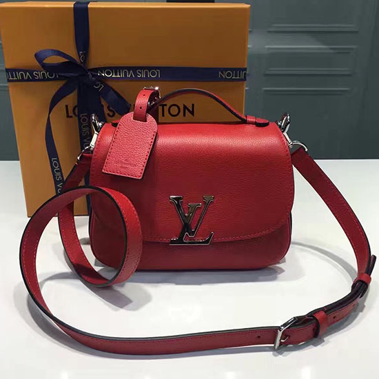Louis Vuitton Grained Leather Neo Vivienne Red M54060