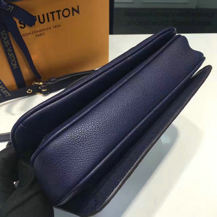 Louis Vuitton Monogram Empreinte Pochette Metis Blue M40780