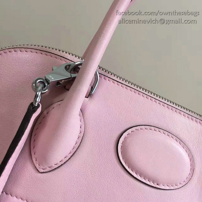 Hermes Bolide 31 Bag in Pink Swift Leather HB3101