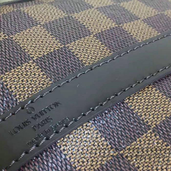 Louis Vuitton Damier Ebene Canvas Speedy Bandouliere Bag N41366