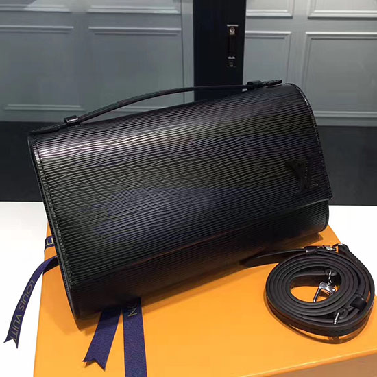 Louis Vuitton Epi Leather Clery Pochette Noir M54537