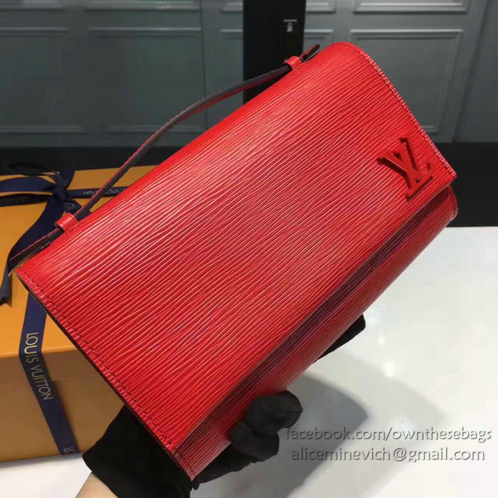 Louis Vuitton Epi Leather Clery Pochette Red M54537
