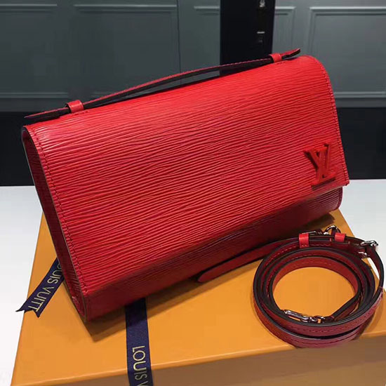 Louis Vuitton Epi Leather Clery Pochette Red M54537