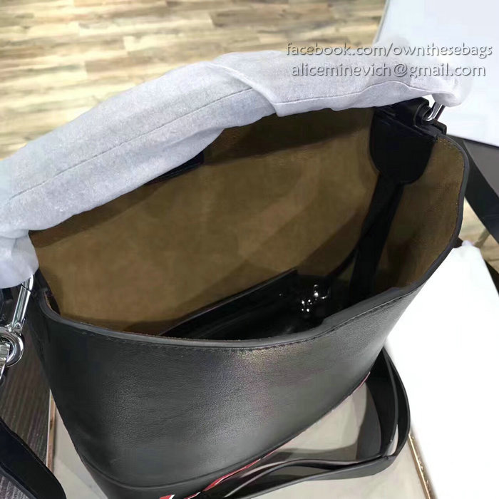 Loewe T Bucket Bag in Black Original Calf Leather 290360