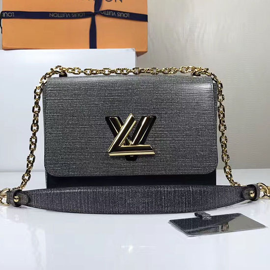 Louis Vuitton Epi Leather Twist MM Grey M50280