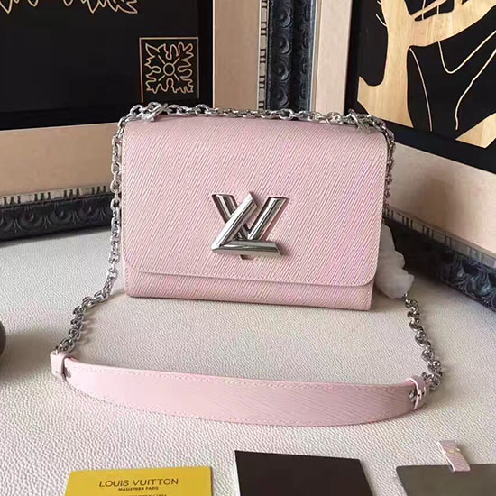 Louis Vuitton Epi Leather Twist MM Pink M50280