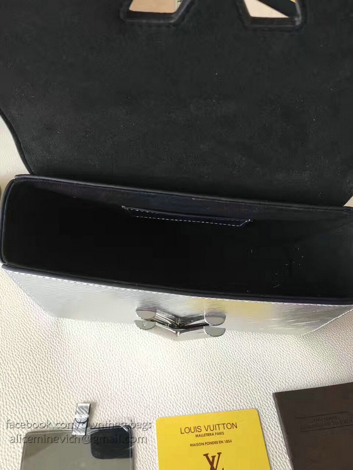 Louis Vuitton Epi Leather Twist MM Silver M50280