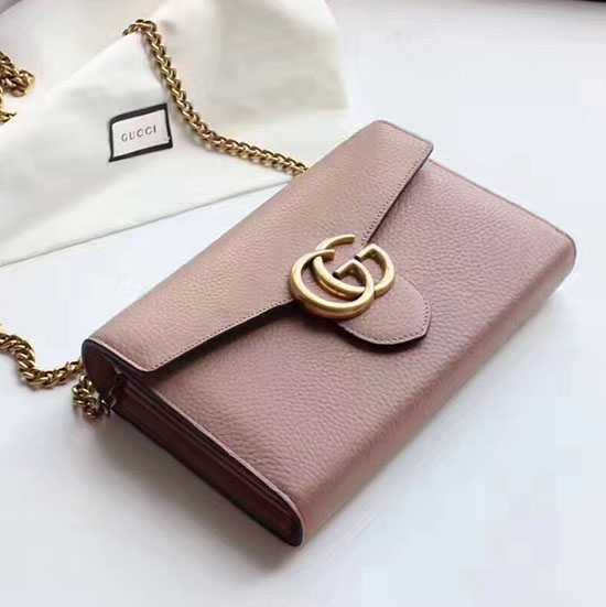 Gucci Gg Marmont Leather Mini Chain Bag | SEMA Data Co-op