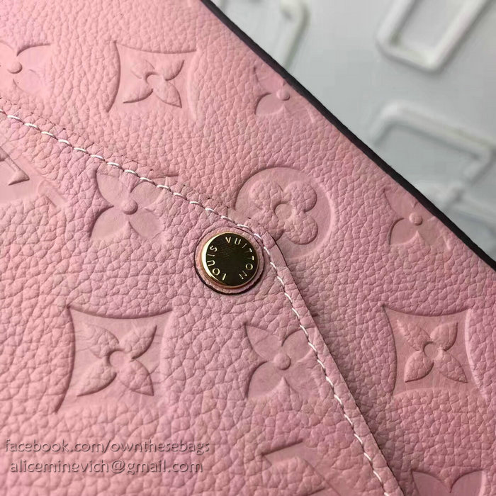 Louis Vuitton Monogram Empreinte Pochette Felicie Pink M64065