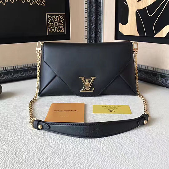 Louis Vuitton Sensual Calf Leather Love Note Black M54500