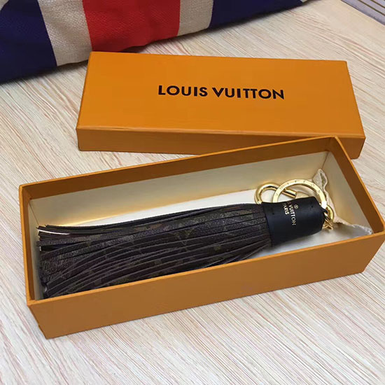 Louis Vuitton Tassel Bag Charm Black M78617