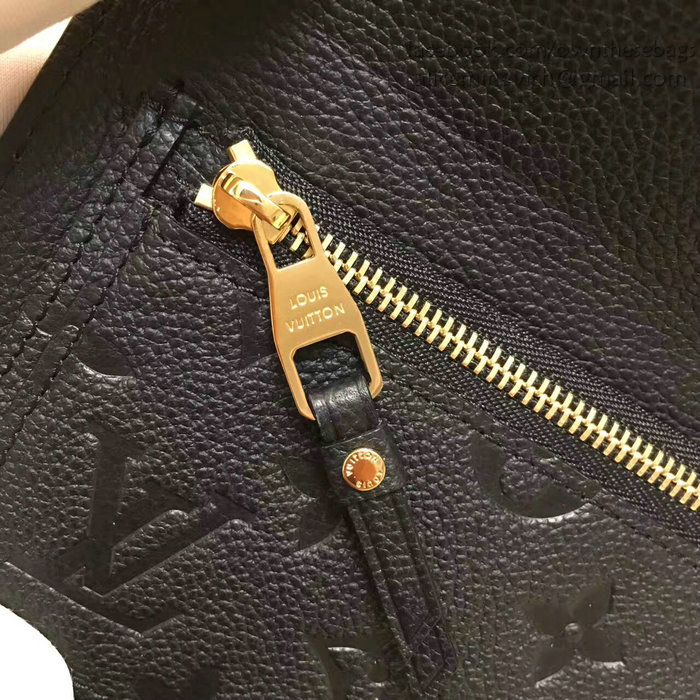 Louis Vuitton Monogram Empreinte Wallet Black M60541