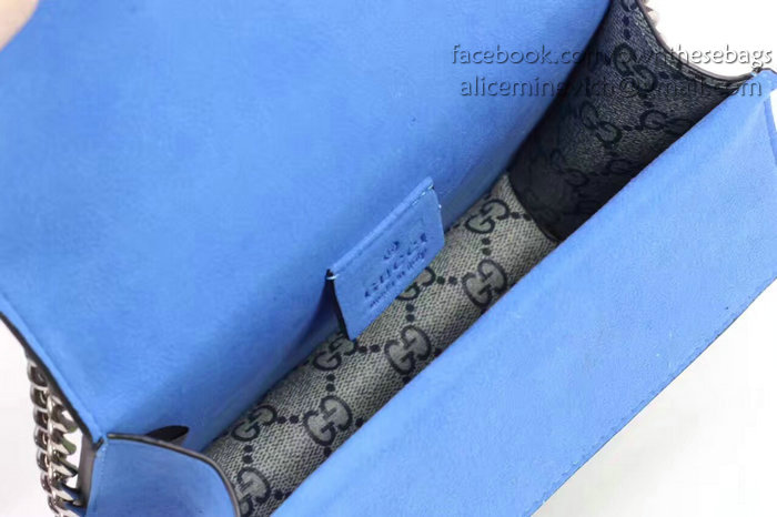 Gucci Dionysus GG Blooms Mini Bag Blue 421970