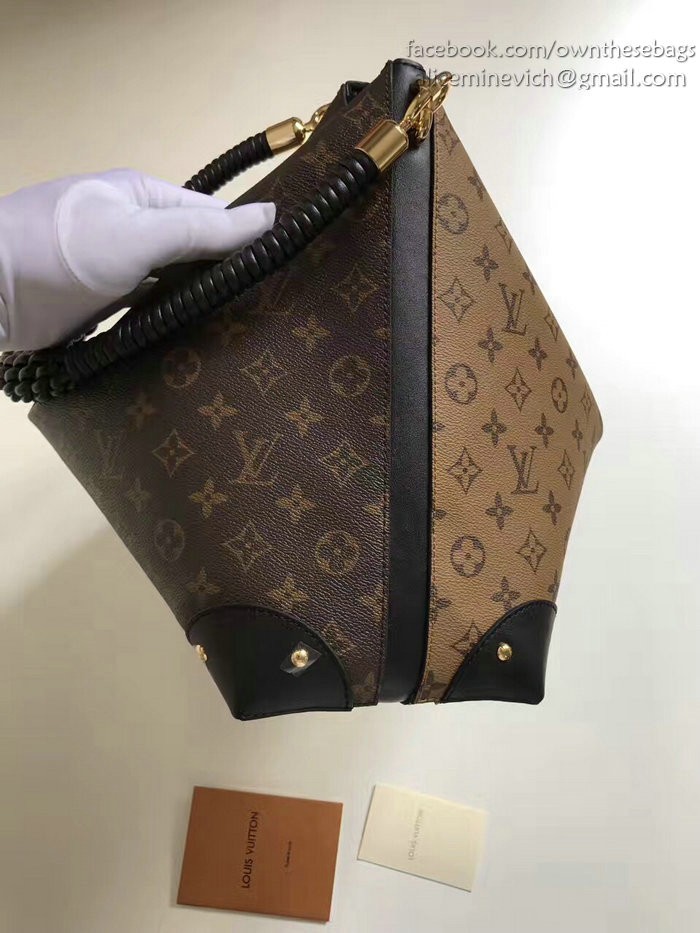Louis Vuitton Triangle Softy Bag Reverse Monogram Canvas at 1stDibs  lv  triangle softy, triangle softy louis vuitton bag, triangle gm louis vuitton