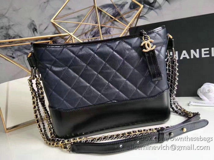 Chanel Chanel's Gabrielle Hobo Bag Blue A93824