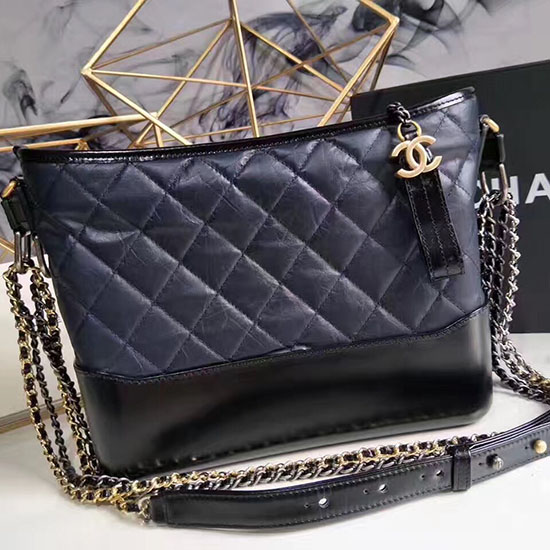 Chanel Chanel's Gabrielle Hobo Bag Blue A93824
