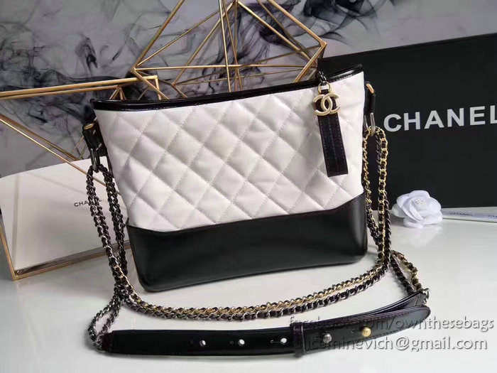 Chanel Chanel's Gabrielle Hobo Bag White A93824