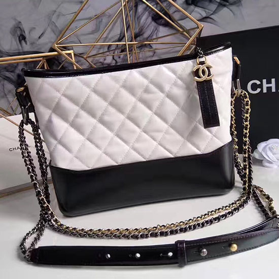 Chanel Chanel's Gabrielle Hobo Bag White A93824