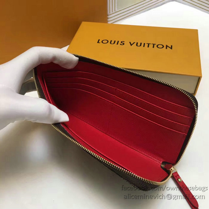 Louis Vuitton Damier Ebene Canvas Complice Trunks Wallets N61740