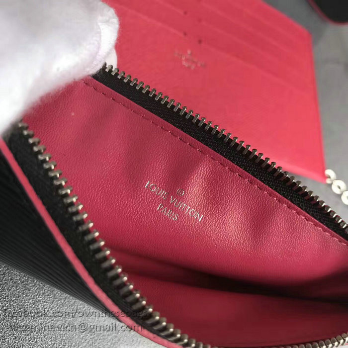 Louis Vuitton Epi Leather Pochette Felicie Noir M62467