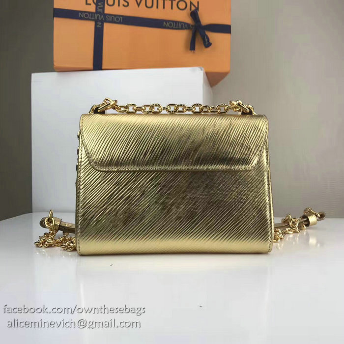 Louis Vuitton Epi leather Twist PM Gold M50332