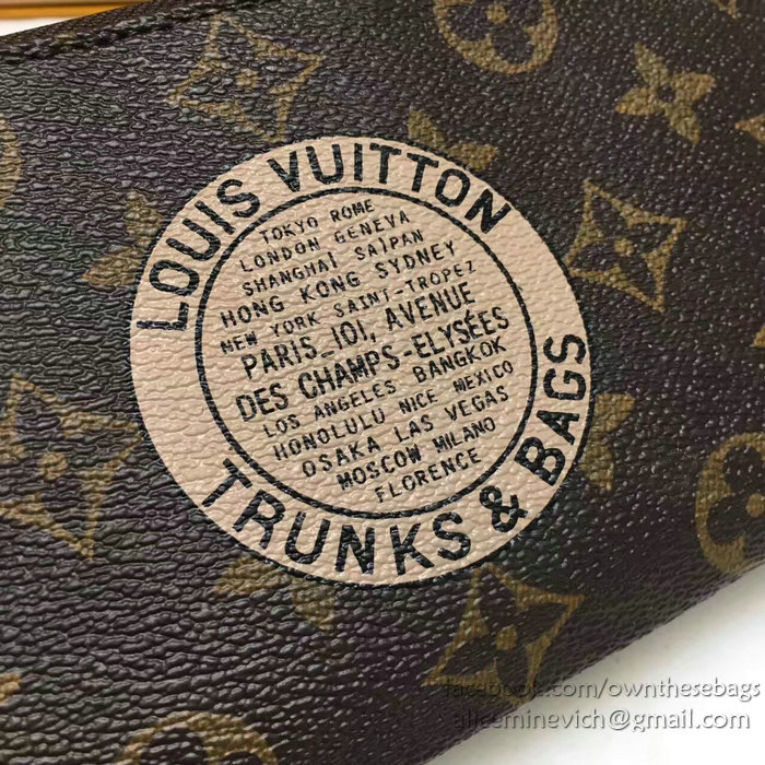 Louis Vuitton Monogram Canvas Complice Trunks Wallets M58024