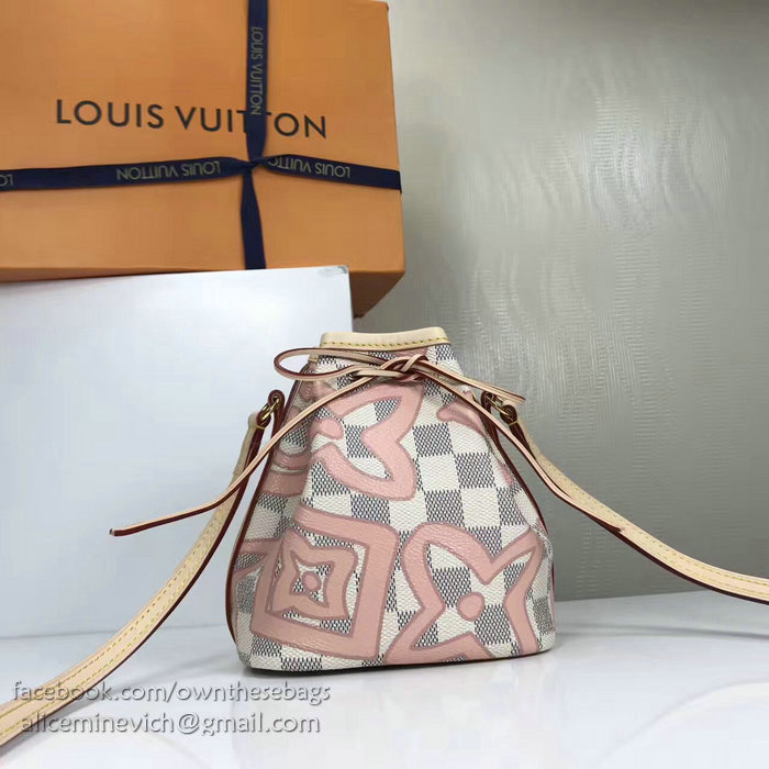Louis Vuitton Damier Azur Canvas Nano Noe N60052