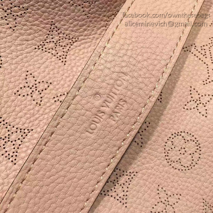 Louis Vuitton Mahina Calfskin Babylone PM Magnolia M50031