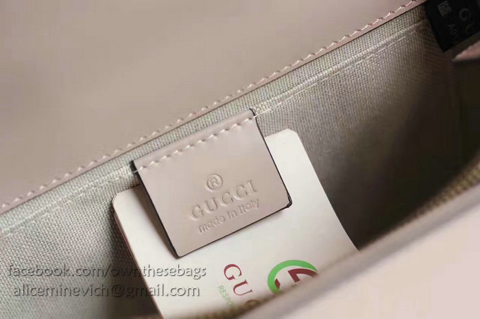 Gucci Dionysus Leather Top Handle Bag Orange/Green/Red 448075