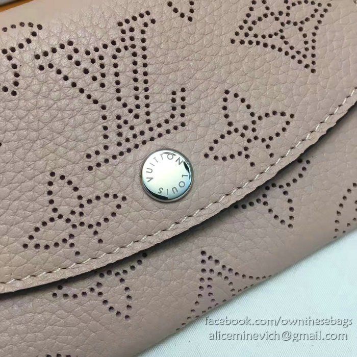 Louis Vuitton Mahina Leather Coin Purse Magnolia M64050