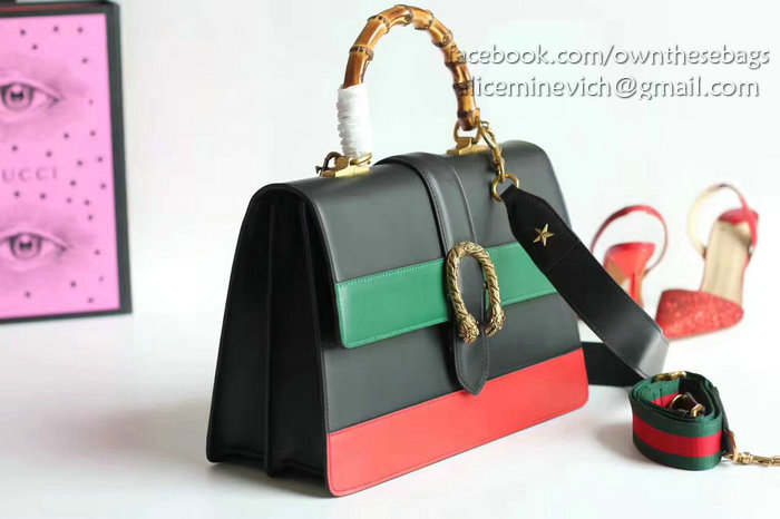 Gucci Dionysus Leather Top Handle Bag 421999