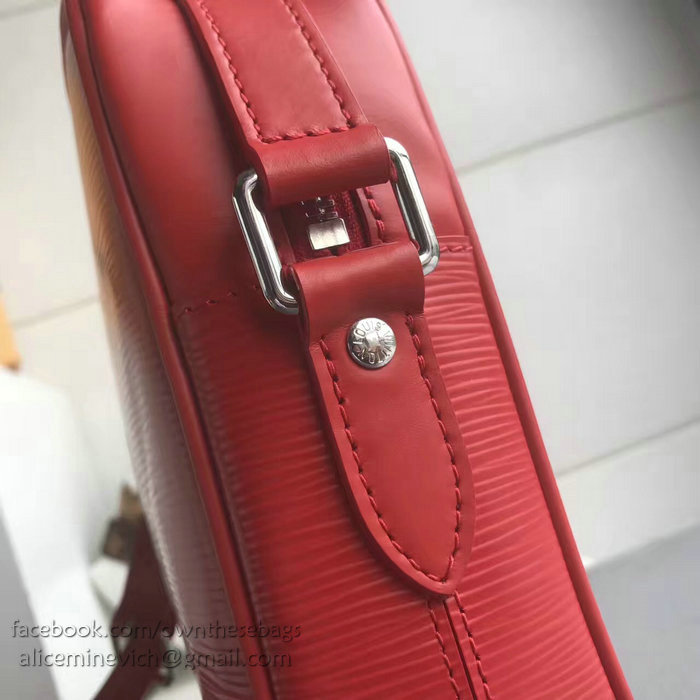 Louis Vuitton Epi Leather Supreme x Danube PM Red M53417