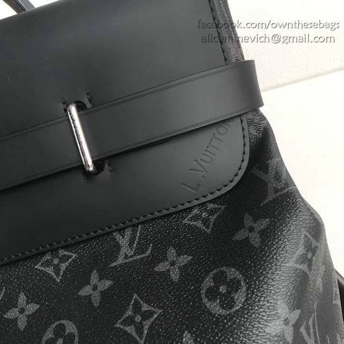 Louis Vuitton Monogram Eclipse Canvas Steamer Backpack M44052
