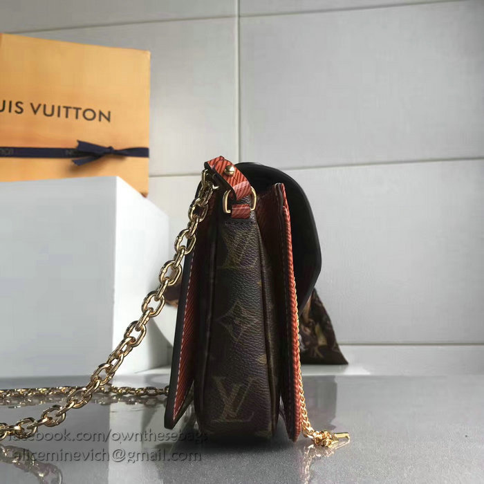 Louis Vuitton Pochette Metis Mini Orange M54991