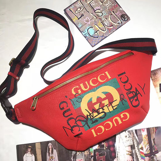Red Gucci Waist Bag Jaguar Clubs Of North America