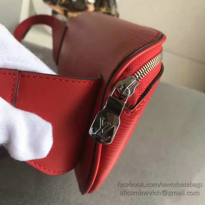 Louis Vuitton Epi Leather Supreme X Belt Bag Red M54319