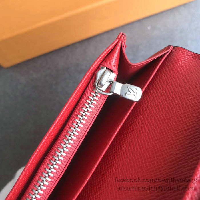 Louis Vuitton Epi Leather Supreme X Brazza Wallet Red M60622