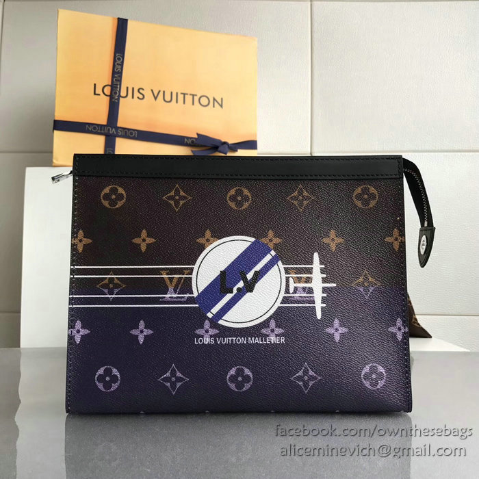 Louis Vuitton Monogram Canvas Pochette Voyage MM M61692