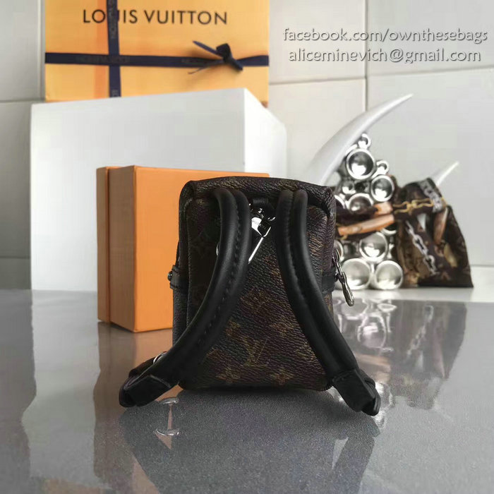 Louis Vuitton Monogram Canvas Backpack Bag Charm M61964