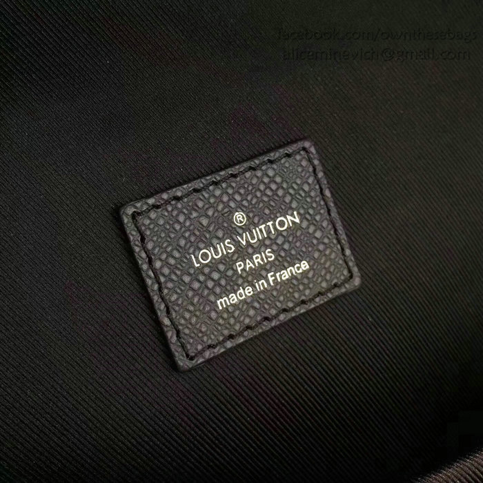 Louis Vuitton Taiga Leather Anton Backpack Ardoise M34405