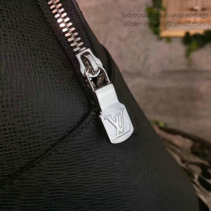 Louis Vuitton Taiga Leather Anton Backpack Black M34403