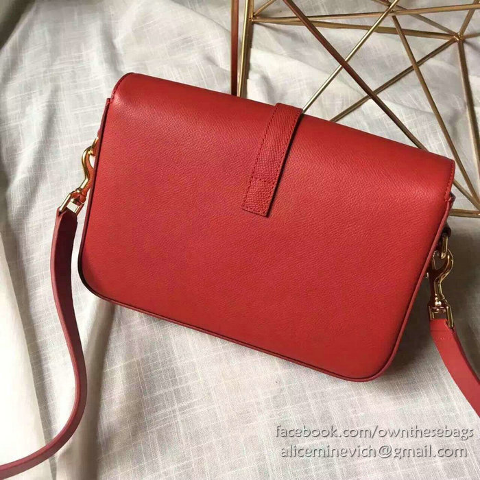 Classic Medium Saint Laurent Universite Bag Red 416652