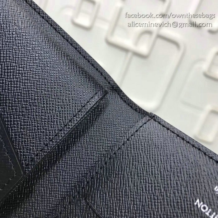 Louis Vuitton Epi Leather Marco Wallet Black M62289