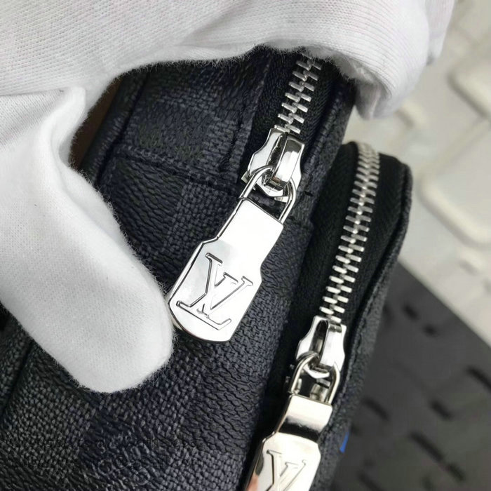 Louis Vuitton Damier Graphite Stickers Avenue Sling Bag N41719