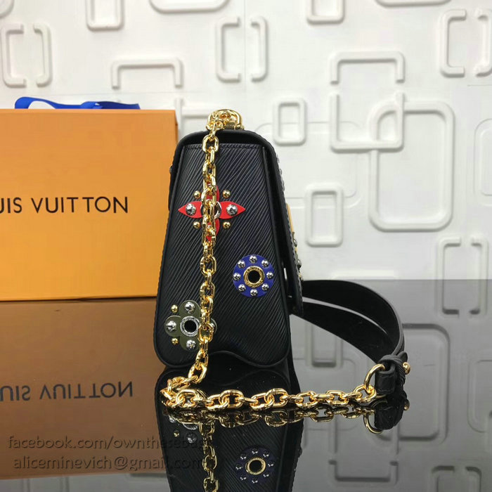 Louis Vuitton Epi Leather Twist MM Noir M54127